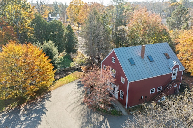 aerial view