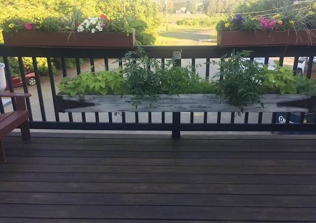 76 E Main St, Fort Kent, ME 04743 - view of wooden deck
