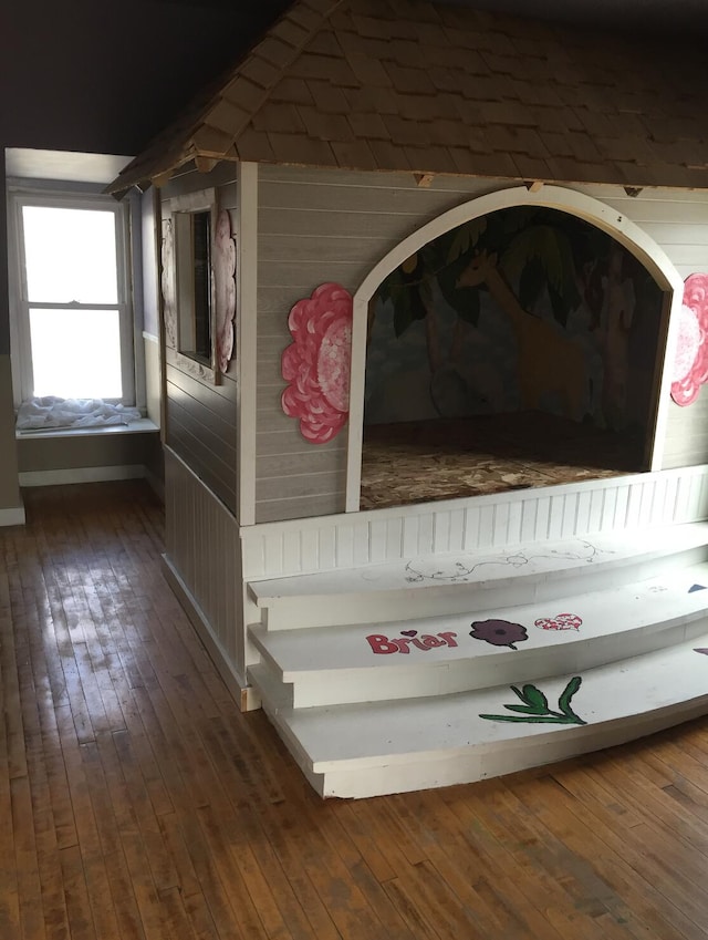 76 E Main St, Fort Kent, ME 04743 - interior details featuring wood finished floors