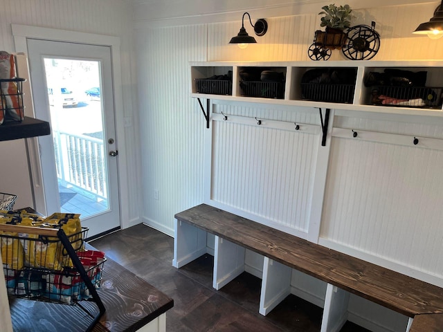 view of mudroom