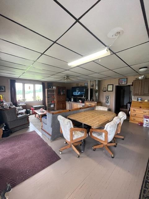 view of dining space