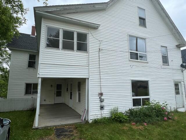 rear view of house featuring a patio area