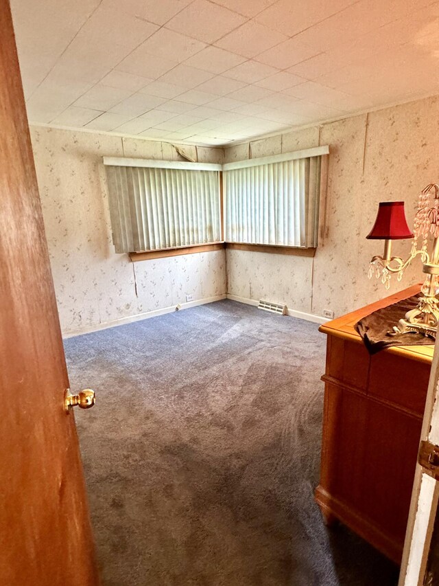 empty room with carpet floors