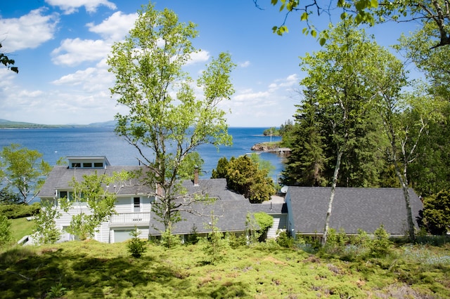 property view of water