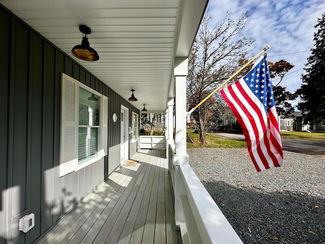 view of deck