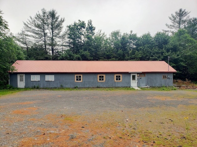 view of ranch-style house