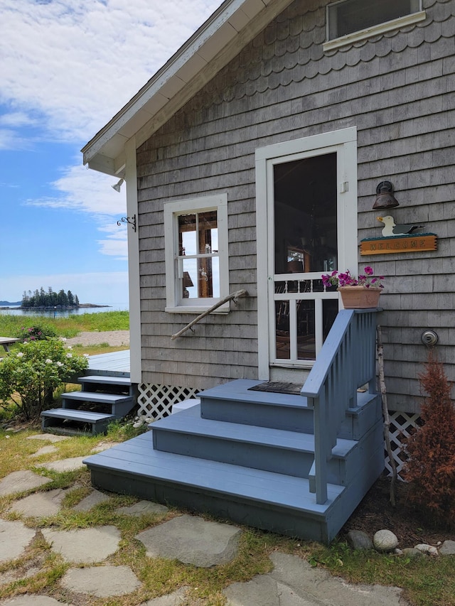 view of property entrance