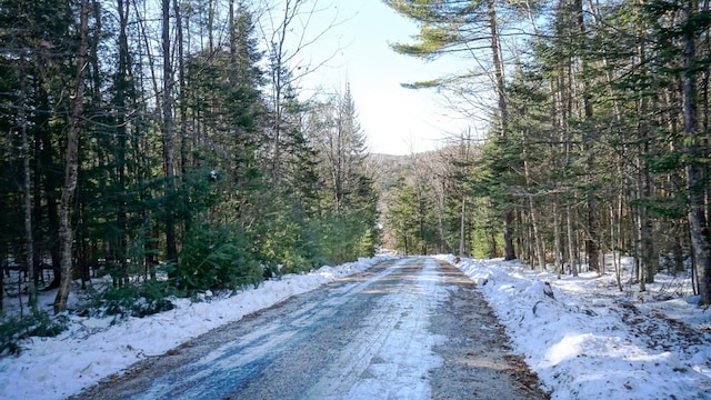 view of road