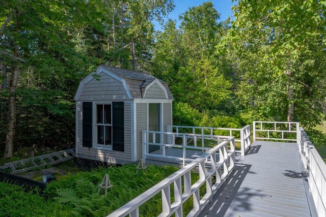 11 Bunkers Ledge Ln, Cranberry Isles, ME 04625 - view of outdoor structure with an outbuilding