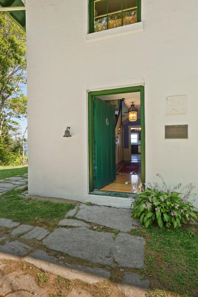 LTS23A Birch Is, South Bristol, ME 04568 - entrance to property featuring stucco siding