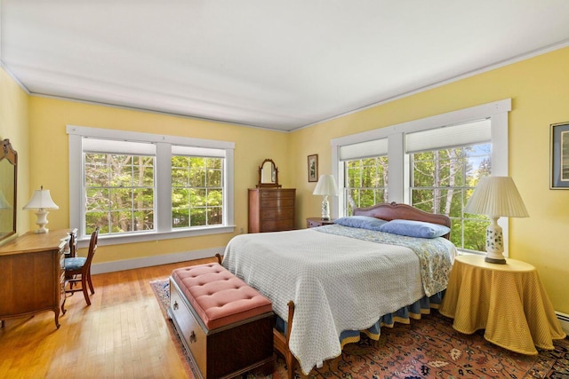 LTS23A Birch Is, South Bristol, ME 04568 - bedroom with crown molding and wood finished floors