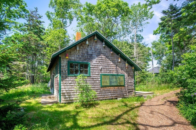 LTS23A Birch Is, South Bristol, ME 04568 - view of side of property featuring a chimney