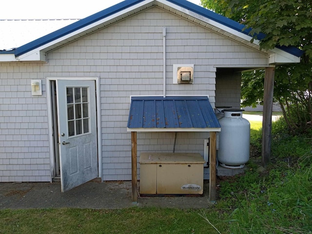 view of back of property