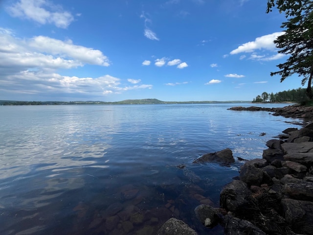 property view of water