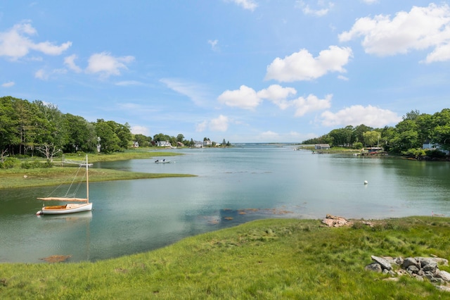 property view of water