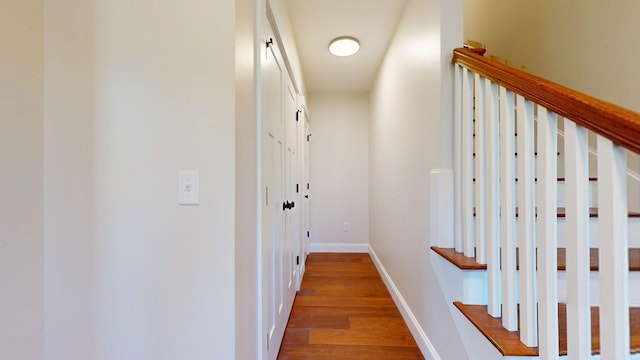 12 Country Dr, Old Orchard Beach, ME 04064 - hallway featuring wood finished floors and baseboards