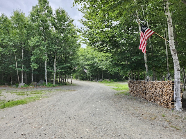 view of road