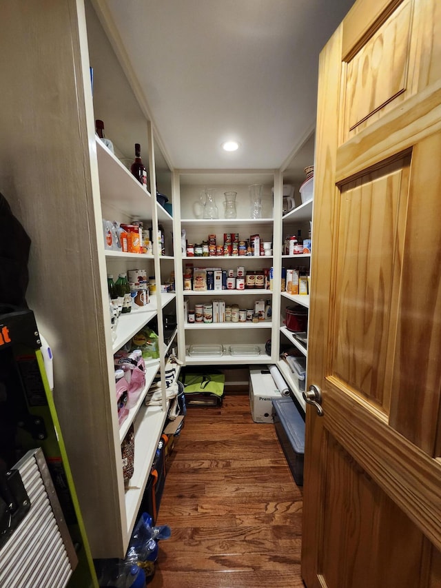 view of pantry