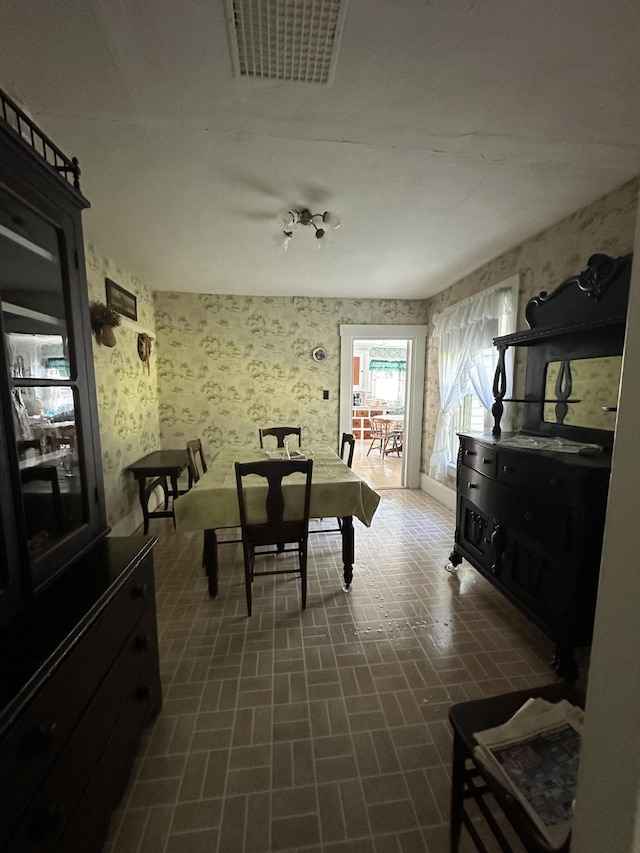 view of dining room