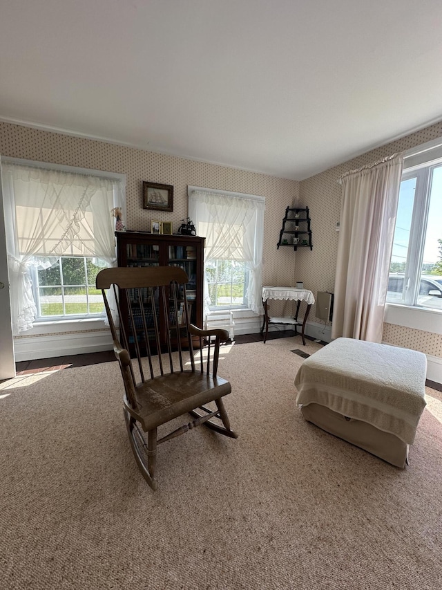 view of sitting room