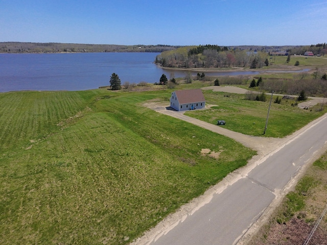 337 W Side Rd, Addison, ME 04606 - overview of rural landscape with a nearby body of water