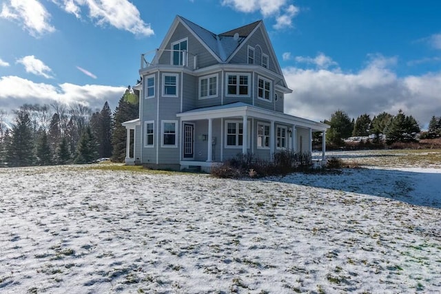 view of victorian home