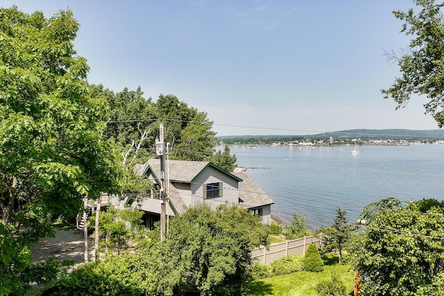 property view of water