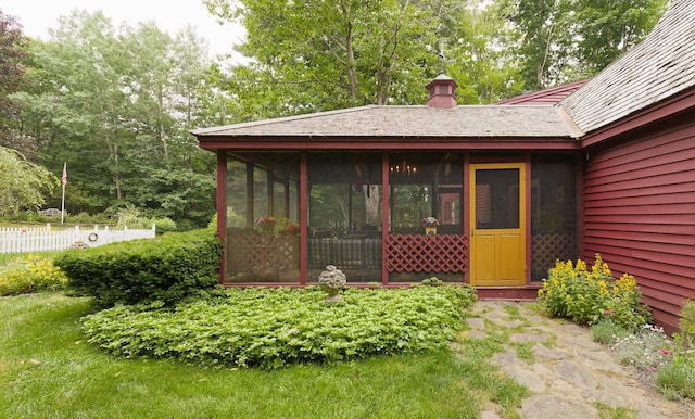 view of property entrance