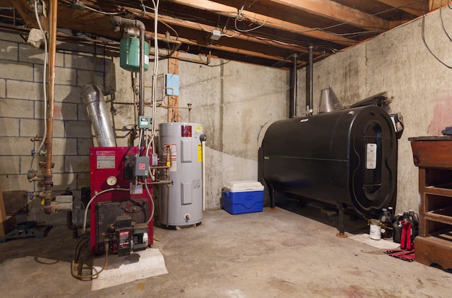 utilities with electric water heater