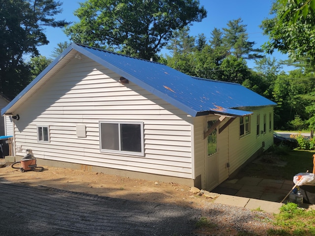 view of side of home