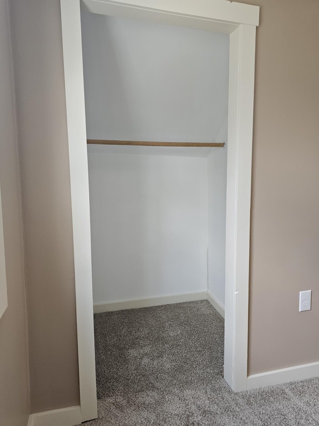 view of closet