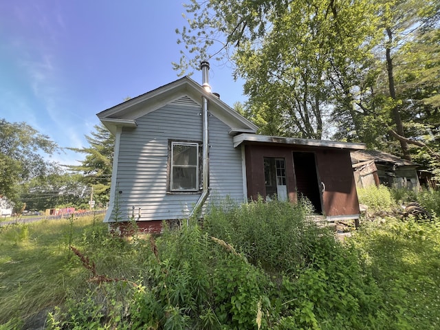 view of rear view of house