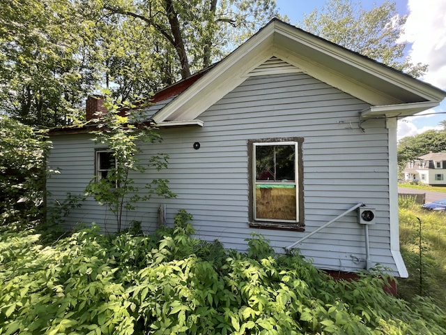 view of side of home