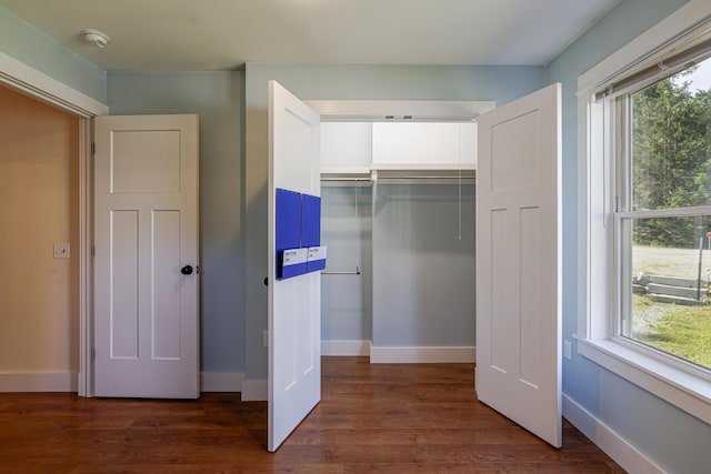 view of closet