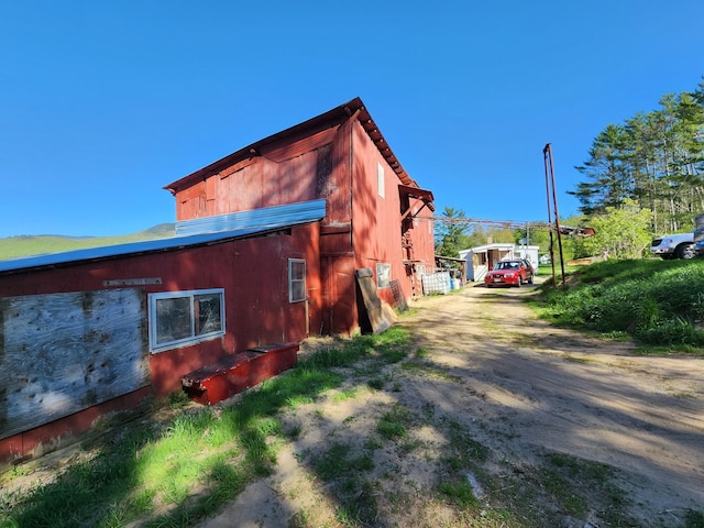 view of home's exterior