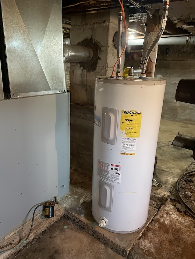 utilities with water heater