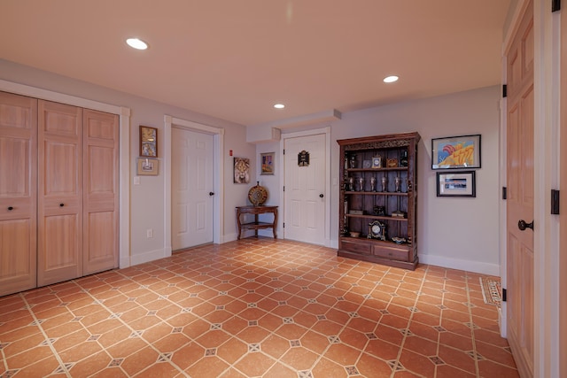 view of unfurnished living room