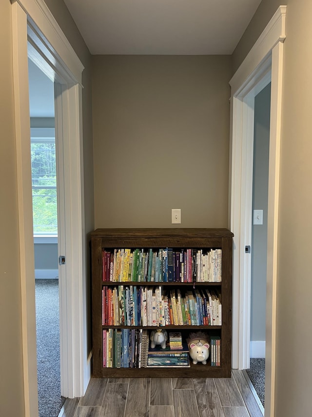 1341 Cape Rd, Limington, ME 04049 - hallway featuring baseboards