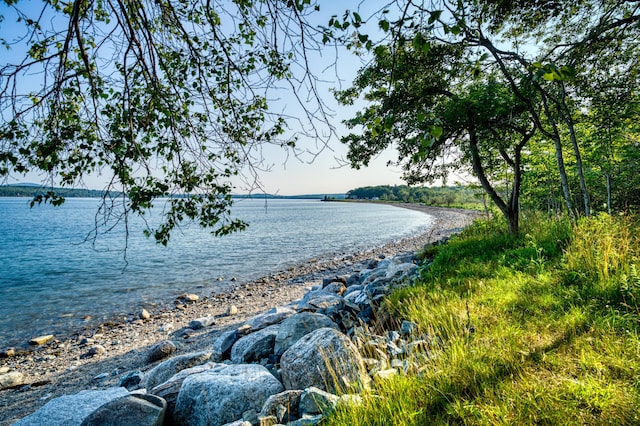 property view of water