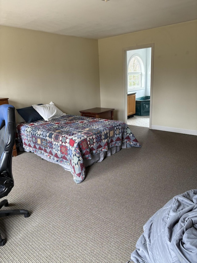 186 Line Rd, Buxton, ME 04093 - bedroom with light carpet and baseboards