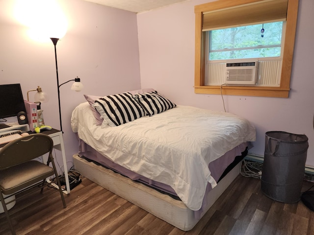 19 Resh Rd, Searsport, ME 04974 - bedroom featuring wood finished floors and cooling unit