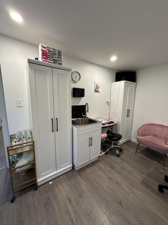19 Resh Rd, Searsport, ME 04974 - office space featuring wood finished floors and recessed lighting