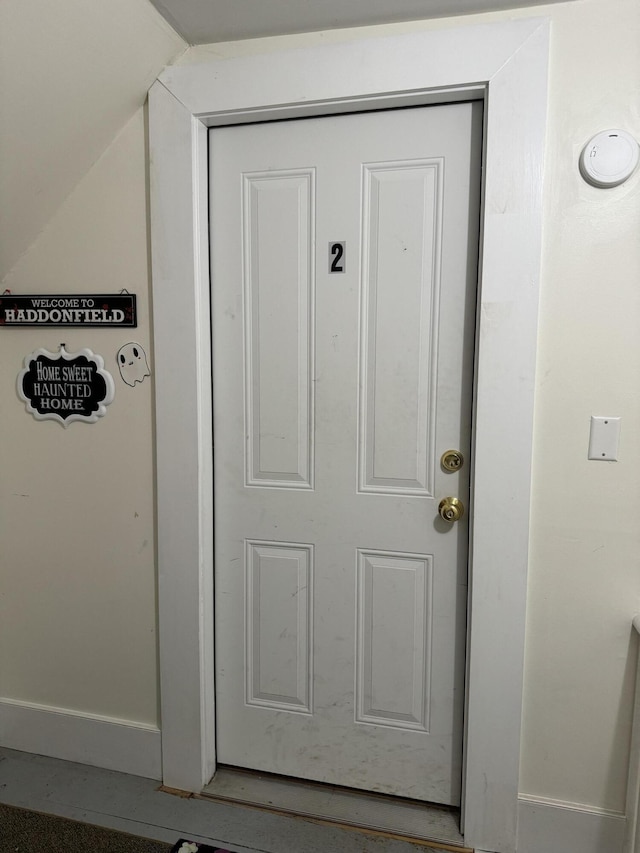 view of entrance to property