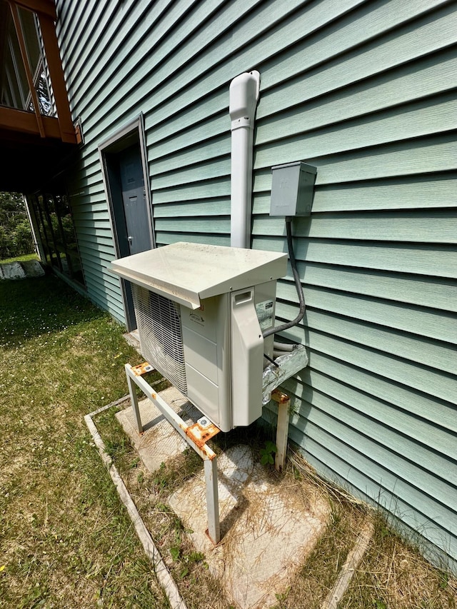 54 Harbor Hills Ln, Addison, ME 04606 - exterior view of a cooling unit