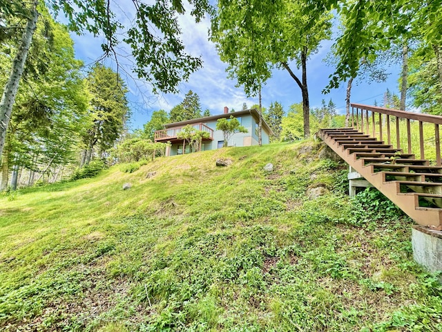 54 Harbor Hills Ln, Addison, ME 04606 - view of yard