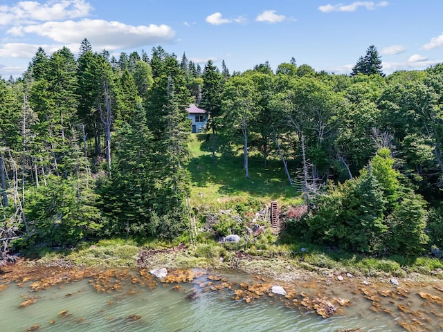 54 Harbor Hills Ln, Addison, ME 04606 - aerial view of property's location with a forest