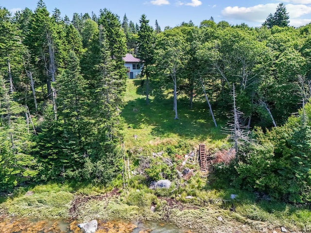 54 Harbor Hills Ln, Addison, ME 04606 - view of yard featuring a wooded view