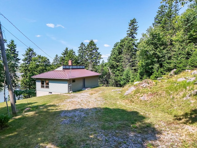 54 Harbor Hills Ln, Addison, ME 04606 - view of grassy yard