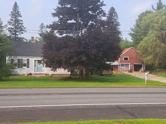 view of road