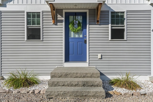 view of property entrance